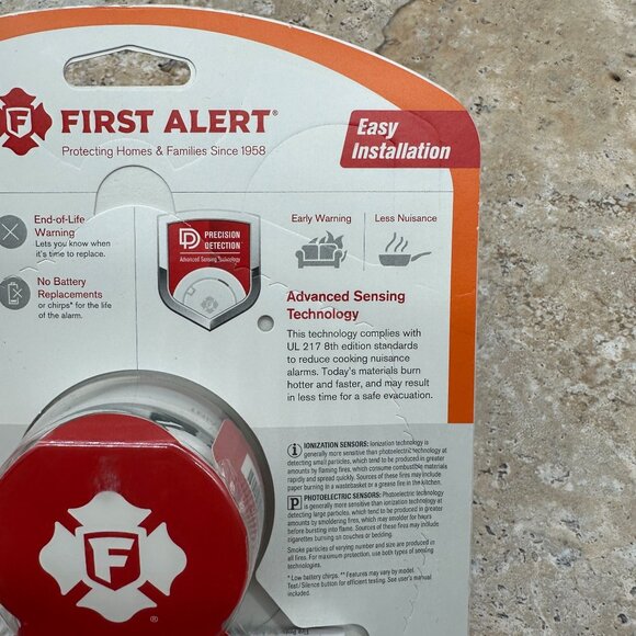 2X First Alert Micro Smoke Alarm Detector Premium Early Warning 10 Year Battery - Picture 8 of 12